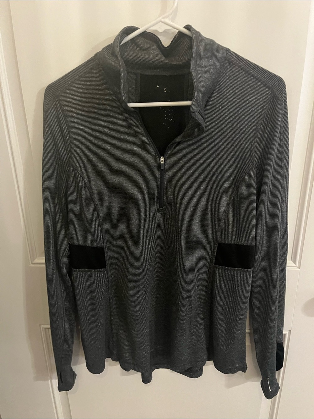 Women’s Heather Quarter-Zip Pullover — Gray